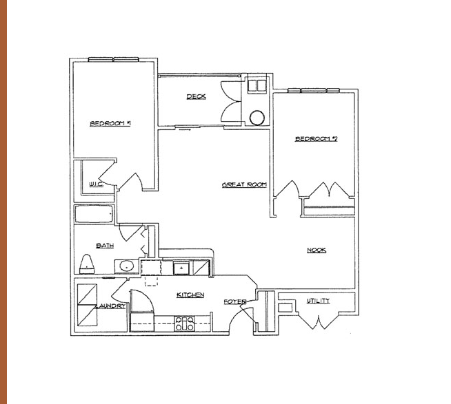 2A floor plan diagram
