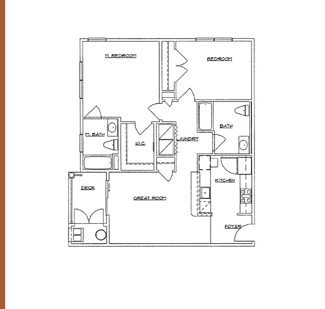 2B floor plan diagram